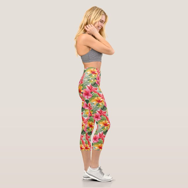 Leggings Capri Capris De Alta Desgana (Derecha)