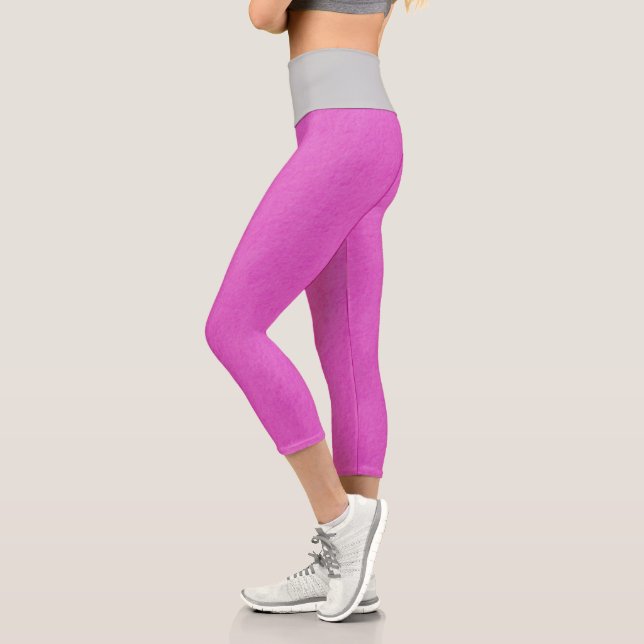 Leggings Capri Capris De Alta Desgana (Izquierda)