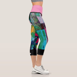 Leggings Capri Capris De Alta Desgana