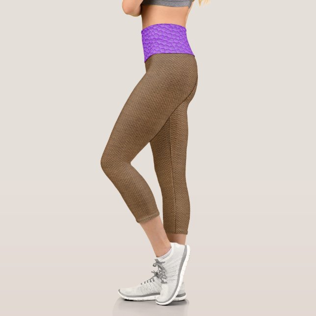 Leggings Capri Capris De Alta Desgana (Izquierda)