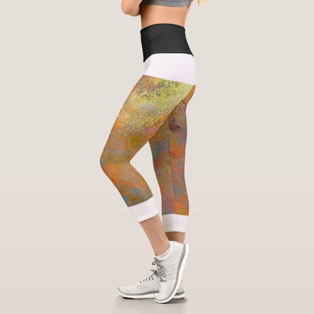 Leggings Capri Capris De Alta Desgana (Izquierda)