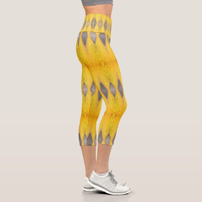 Leggings Capri Capris De Alta Desgana (Derecha)