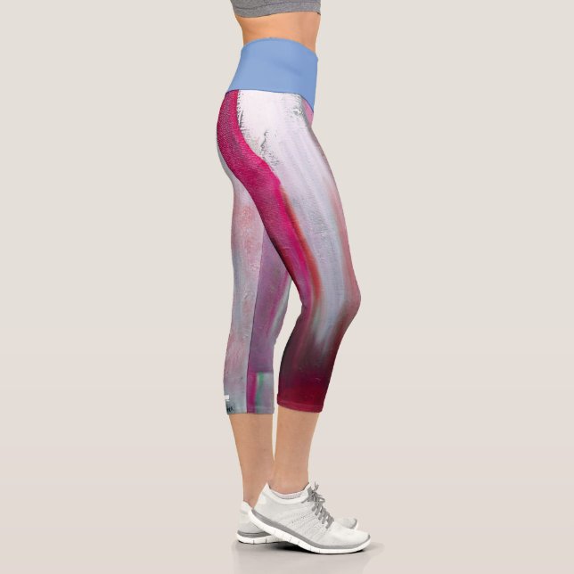 Leggings Capri Capris De Alta Desgana (Derecha)