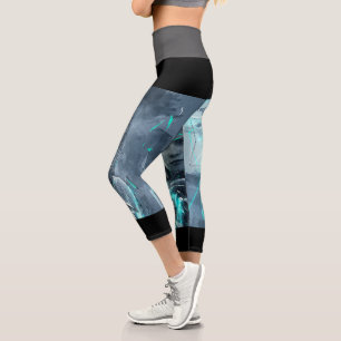 Leggings Capri Capris De Alta Desgana
