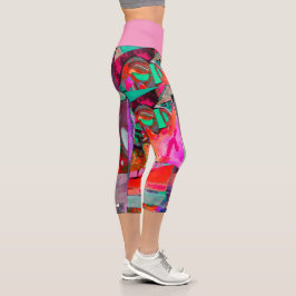 Leggings Capri Capris De Alta Desgana