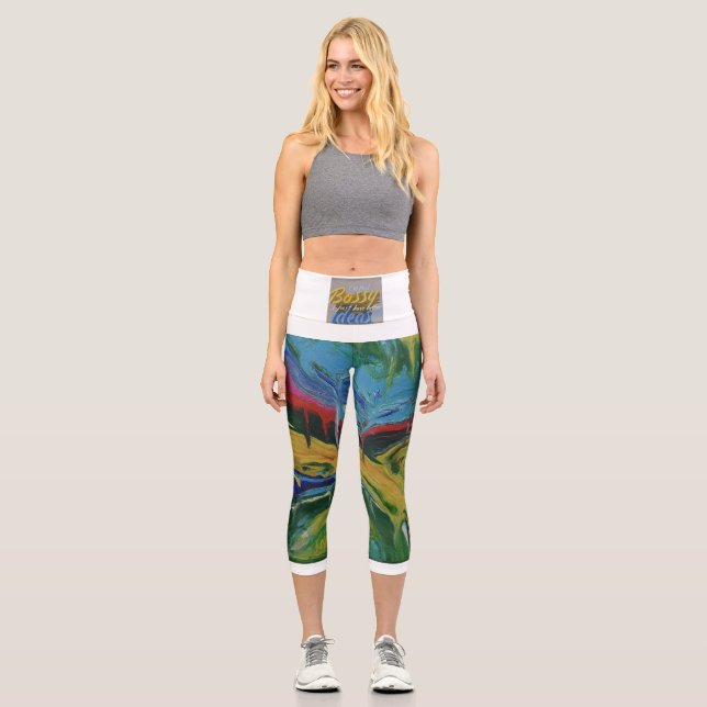 Leggings Capri Capris De Alta Desgana (Anverso)
