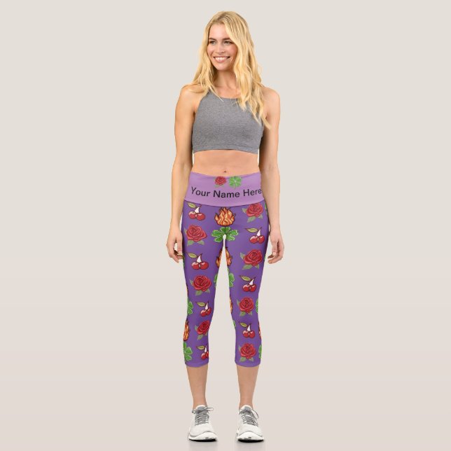 Leggings Capri Capris De Alta Desgana (Anverso)