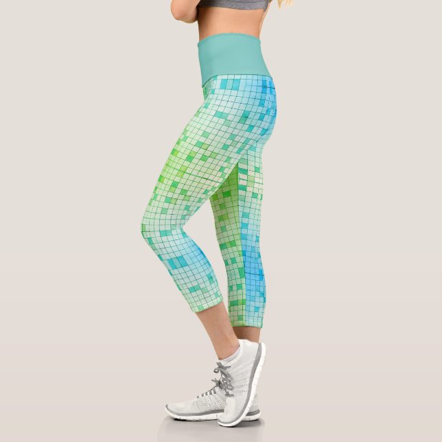 Leggings Capri Capris De Alta Desgana (Izquierda)