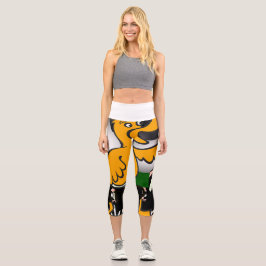 Leggings Capri Capris De Alta Desgana