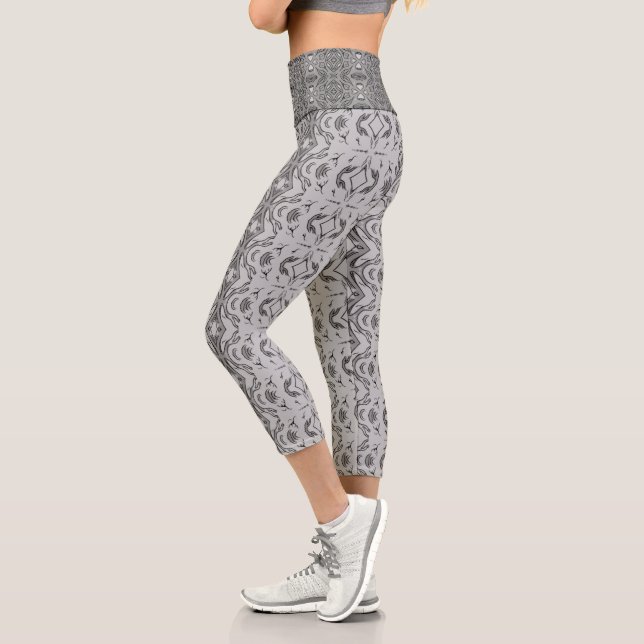 Leggings Capri Capris De Alta Desgana (Izquierda)