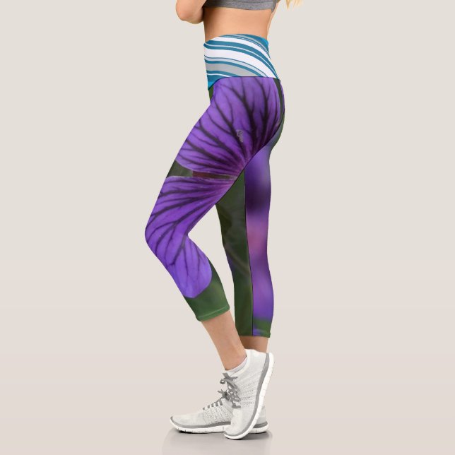 Leggings Capri Capris De Alta Desgana (Izquierda)