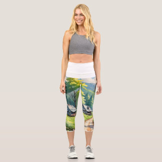 Leggings Capri Capris De Alta Desgana