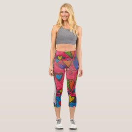 Leggings Capri Capris De Alta Desgana