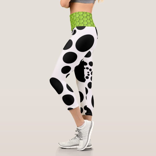 Leggings Capri Capris De Alta Desgana (Izquierda)