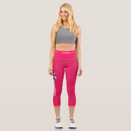 Leggings Capri Capris De Alta Desgana | Namaste | Yoga Pants