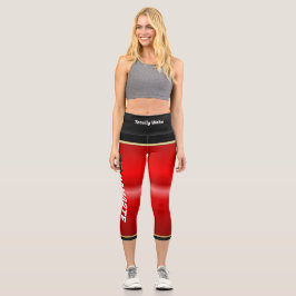 Leggings Capri Capris De Alta Desgana | Namaste | Yoga Pants