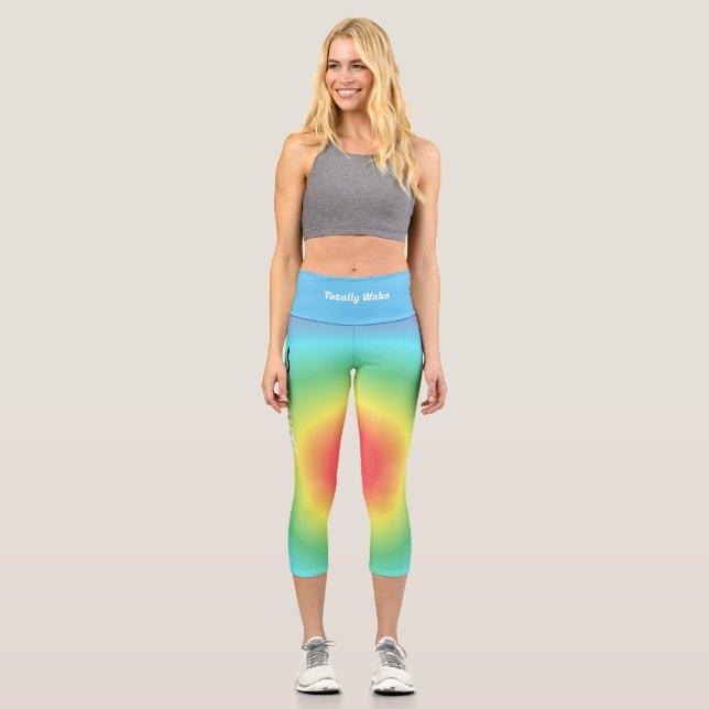 Leggings Capri Capris De Alta Desgana | Shakti | Yoga Pants (Anverso)