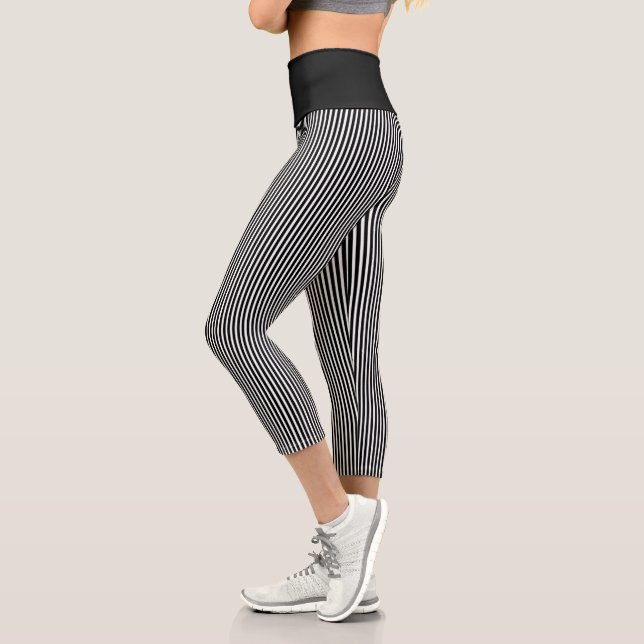 Leggings Capri capris de alto desgaste (Izquierda)