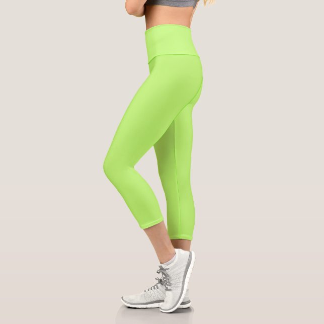 Leggings Capri Capris de alto nivel de yoga (Izquierda)