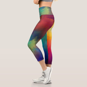 Leggings Capri Capris de alto nivel de yoga