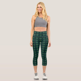 Leggings Capri Capris de alto rendimiento de croc