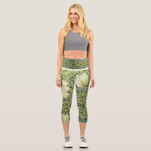 Leggings Capri Capris de Art High Waisted