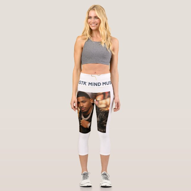 Leggings Capri Capris de cintura alta (Anverso)