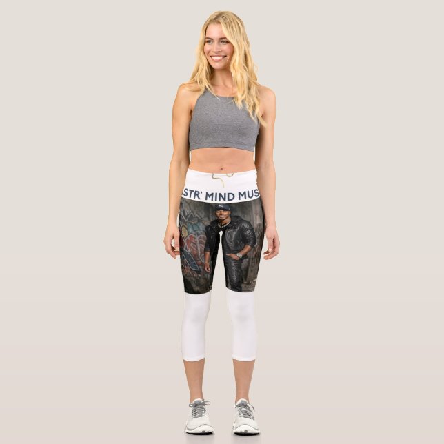 Leggings Capri Capris de cintura alta (Anverso)