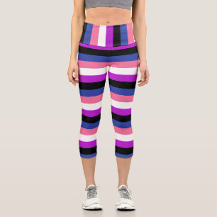 Leggings Capri Capris de indicador de líquido de género