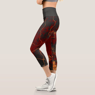 Leggings Capri Capris De Lava Alta Desgana