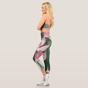 Leggings Capri Capris de Lotus High Waisted