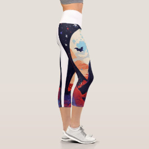 Leggings Capri Capris de vampiros urbanos