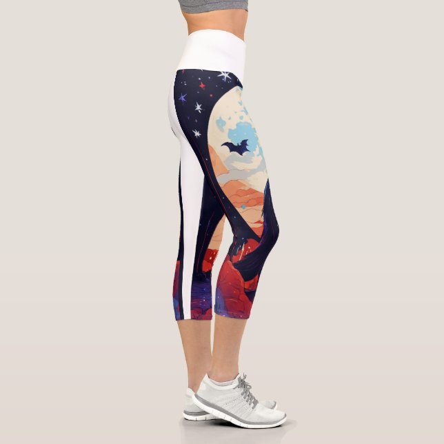 Leggings Capri Capris de vampiros urbanos (Derecha)