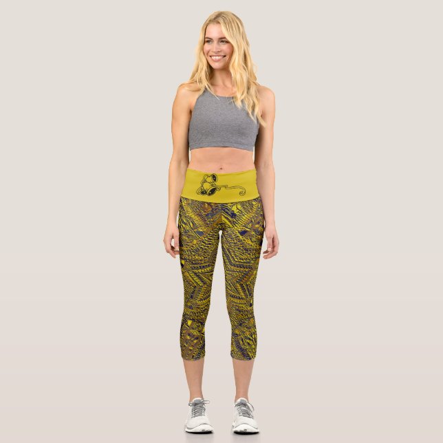 Leggings Capri Capris de yoga de alta calidad (Anverso)