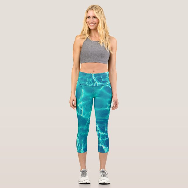 Leggings Capri Capris de yoga de alta calidad (Anverso)