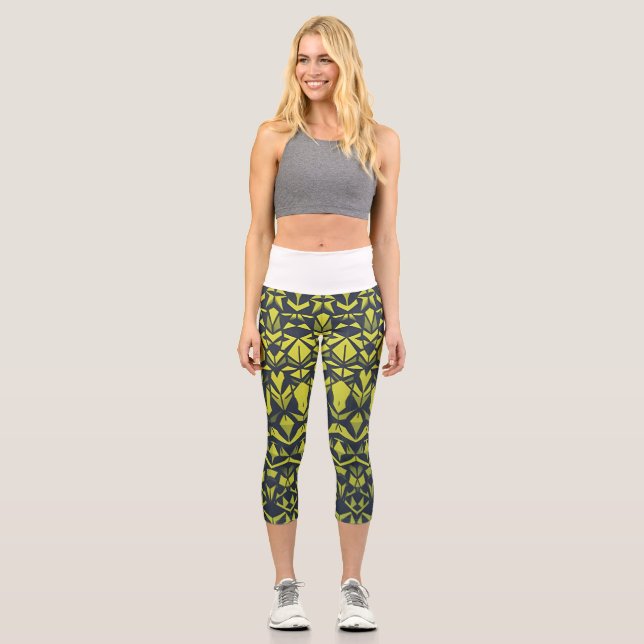 Leggings Capri Capris de yoga de alta calidad (Anverso)