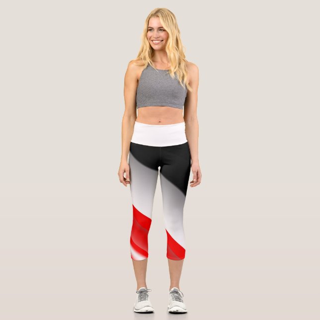 Leggings Capri Capris de yoga de alta calidad FLAG EGIPTO (Anverso)