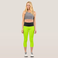 Capris de yoga de alta calidad negro anticongelant