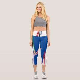 Leggings Capri Capris de yoga de alta calidad, XS