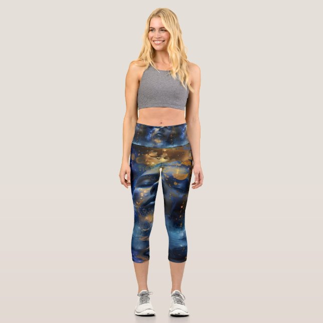 Leggings Capri Capris de yoga de alta calidad, XS (0-2) (Anverso)