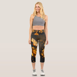 Leggings Capri Capris de yoga de alta calidad, XS (0-2)