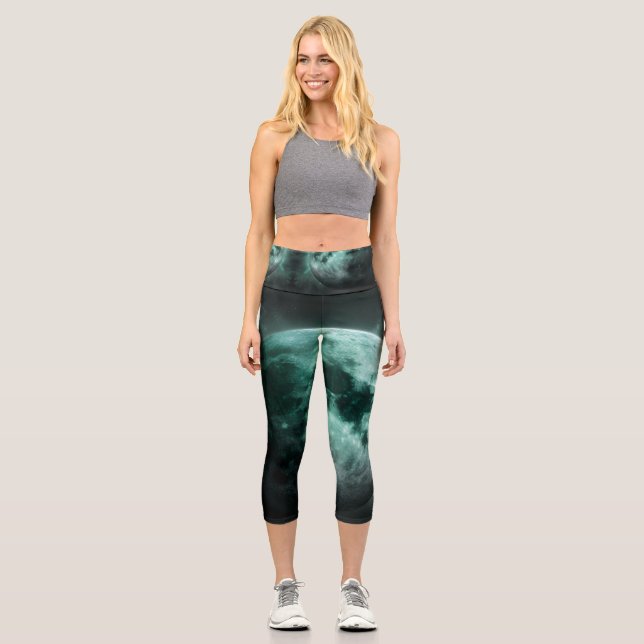 Leggings Capri Capris de yoga de alta calidad, XS (0-2) (Anverso)