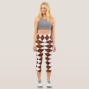 Leggings Capri Capris de yoga de cintura alta, XS (0-2)