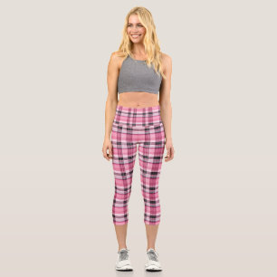 Leggings Capri Capris de yoga personalizados de cintura alta