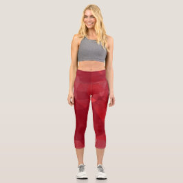 Leggings Capri Capris de yoga únicos de cintura alta
