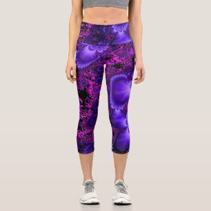 Leggings Capri Capris Fractal