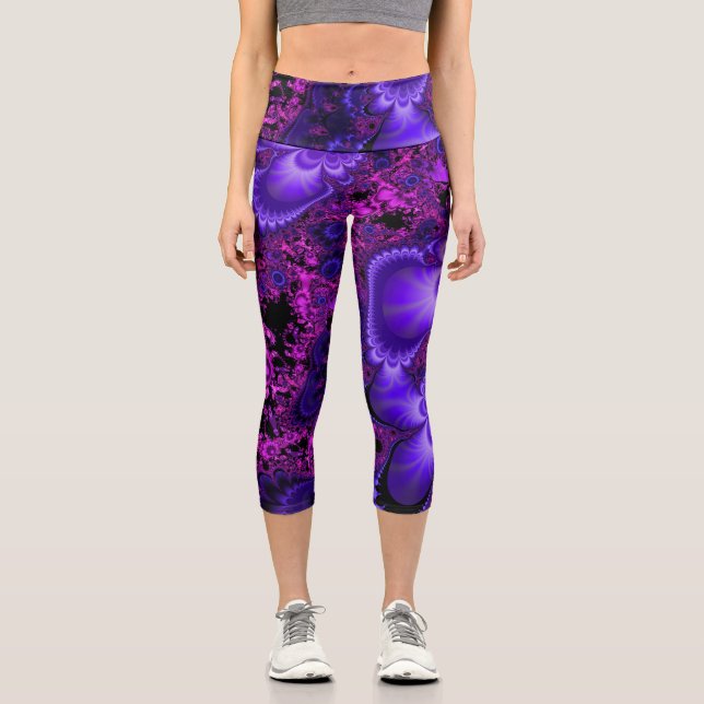 Leggings Capri Capris Fractal (Anverso)