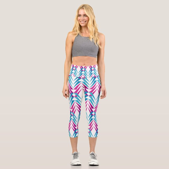 Leggings Capri Capris moderno de alto nivel (Anverso)