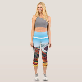 Leggings Capri Capris policromo