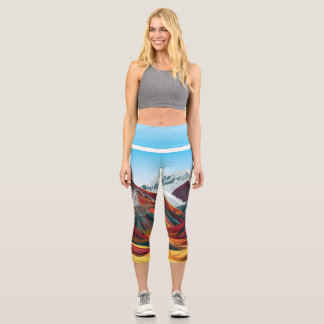 Leggings Capri Capris policromo